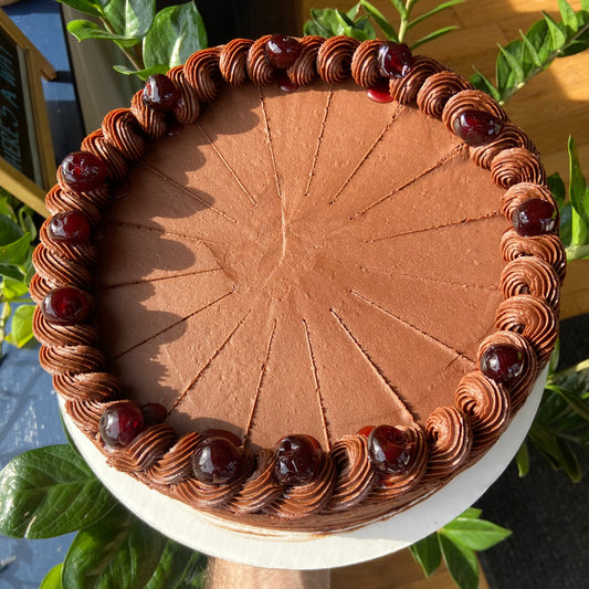 Chocolate Cherry Cake (7")